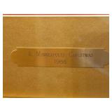 Nita Anderson A Minneapolis Christmas 1988 Framed Signed Print 43/500