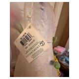 Department 56 Krinkles Easter Bunny Decor Pair Large Standing Rabbits