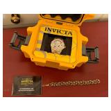 Invicta Disney Mickey Minnie Crystal Bezel Watch Box Papers