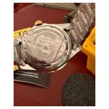 Invicta Disney Mickey Minnie Crystal Bezel Watch Box Papers