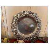 Spring Decor Lot Rabbit Metal Tray Bird Votives Wreath Easter Pieces