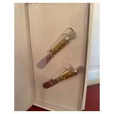 St. John Home Snowflake Champagne Flutes & Spreaders Boxed Set