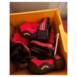 Ruffwear Grip Trex Dog Boots XS Red Set of 4 with Box Good