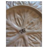 Block Subtil Portugal White Leaf Embossed Dinnerware Set 50+ Pc Good