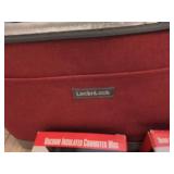 LocknLock Cooler Bag Set w/ 2 Thermos Nissan 14oz Mugs & Mega Movers
