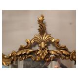 Large Gold Gilt Rococo Wall Mirror Florentine Style Ornate Frame