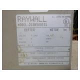 Raywall Fan Forced Electric Unit Heater