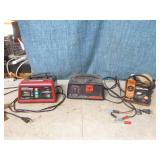 Battery Chargers and Tire Inflator