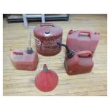 4 Gas Cans