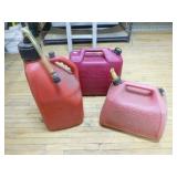 3 Gas Cans
