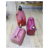 3 Gas Cans