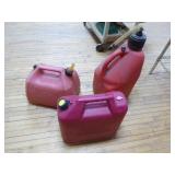 3 Gas Cans
