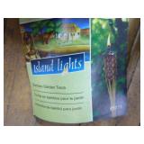 4 Tiki Torches