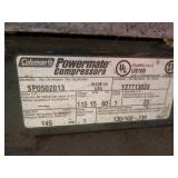 Coleman Powermate Sanborn Air Compressor