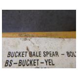 Bucket-Mount Bale Spear