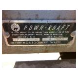 Montgomery Ward Power-Draft Wood Lathe