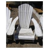 3 Adirondack Patio Chairs