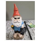 2-Pack Plastic Terra Cotta Planters, Pair of Gloves, Garden Flag and Pole, Wooden Décor Sign, Flower Seed Mixture, Water Hose Nozzle, Garden Gnome Decor.