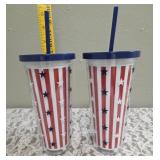 Dolly Parton Guitar Shaped Wood Handled BBQ Tongs and Spatula.  Tumblers