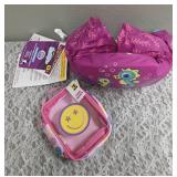 Cord Pouch "Smiley Face" (5 1/2" x 7