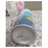 Cowgirl Print Pillow with beads inside, Ladies Slippers S(5-6). "Bugables"  Citronella Wristbands, Kids SPF50 Sunscreen, 12" Tall Ceramic Vase, Dukes of Hazard DVD -used