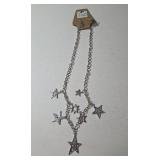 Necklace and Earrings.  Earring is a Ear Crawler pierced earring.