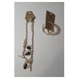 Necklace and Earrings