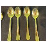 Studio Nova Portugal Glassware Assorted Teacups, Pfaltzgraff Spoons & Vases