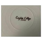 Nasco Mountain & English Cottage Japan Transferware Plates - Assorted Sizes, Two Patterns