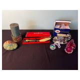 Royal Doulton Old Country Roses Collection - Boxed Teaware & Crystal Accessories