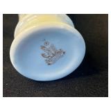 Belleek Ireland Porcelain Vases with Shamrock Motif - Set of 4