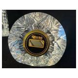 Waterford Crystal Clock & Assorted Crystal Decor Pieces