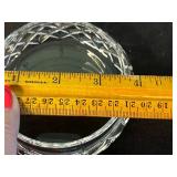 Waterford Crystal Clock & Assorted Crystal Decor Pieces