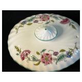 Minton Haddon Hall Bone China Tea Set - Teapot with Teacups & Saucers (England)