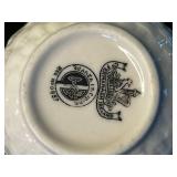 Belleek Ireland Teapot with Clover Pattern and Basket-Weave Texture