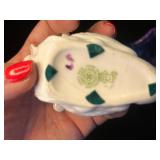 Assorted Glass Swan Figurines & Floral Vase (Lot of 6)