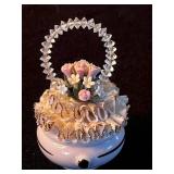 The San Francisco Music Box Company Ballet Dancer Figurine - Pink Net Dress
