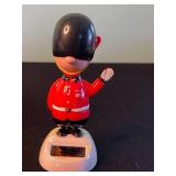 Nutcracker Soldier Figurine with Spode Royal Holly Holiday Plate & More!