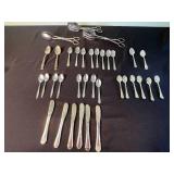 Duchess Silver Plate Flatware Set - England Assorted Spoons and Serving Pieces