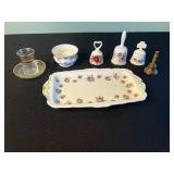 Royal Albert Cottage Rose Fine Bone China Platter - 1966 - Handmade in Galway, Ireland & More!