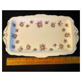 Royal Albert Cottage Rose Fine Bone China Platter - 1966 - Handmade in Galway, Ireland & More!