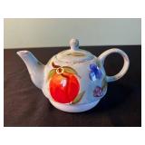 Sadler Hand-Painted English Porcelain Teapot with Portrait Panels and Crown Lid, Pristine Tea Pot & More!