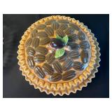 Southwestern Pecan Pie Plate & Assorted Glass Dessert & Deviled Egg Plates