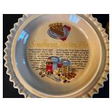 Southwestern Pecan Pie Plate & Assorted Glass Dessert & Deviled Egg Plates