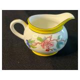 Assorted Easter Decor: Plush Bunny Bags, Decorative Eggs & Churchill Ceramics & Aynsley Creamer