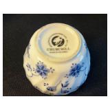 Assorted Easter Decor: Plush Bunny Bags, Decorative Eggs & Churchill Ceramics & Aynsley Creamer
