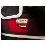 Hall Closet Contents w Monopoly, Clue, Dino-OPOLY & London Fog Mixed Board Game, L/XL Coats