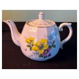 VTG Collection of Tea Pots - all sizes inc Temp-tations Dragonfly. Ellegreave, Catalina Pattern & Accessories