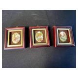 China Teapots Inc Mikasa, Ceramic Flowers, and Framed Needlepoint - Mixed Decorative