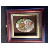 China Teapots Inc Mikasa, Ceramic Flowers, and Framed Needlepoint - Mixed Decorative
